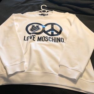 Mens Love Moschino sweatshirt XL